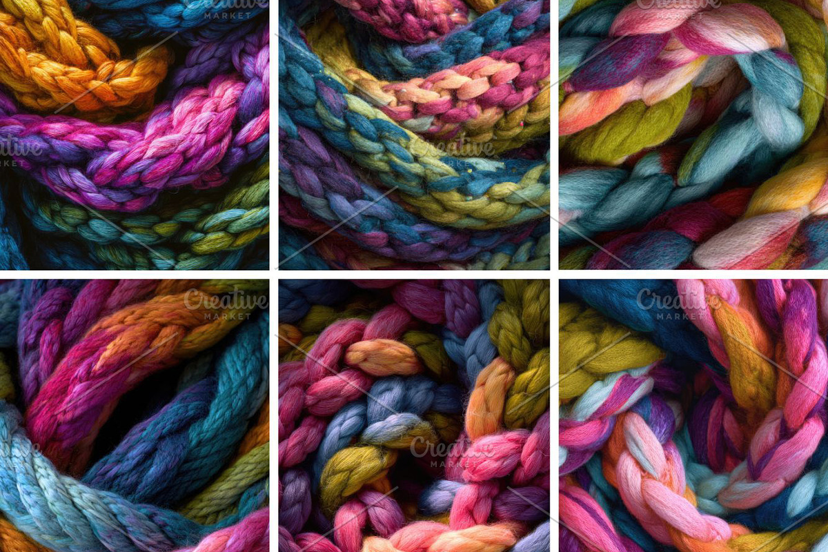 Colorful Knit Textures, a Background Photo by pictures for you (Photo 3 of 19)