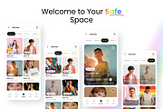 LoveisLove: LGBTQ+ Dating App UI Kit, an UI Kit Template by Fluttertop (Thumbnail 5 of 8)