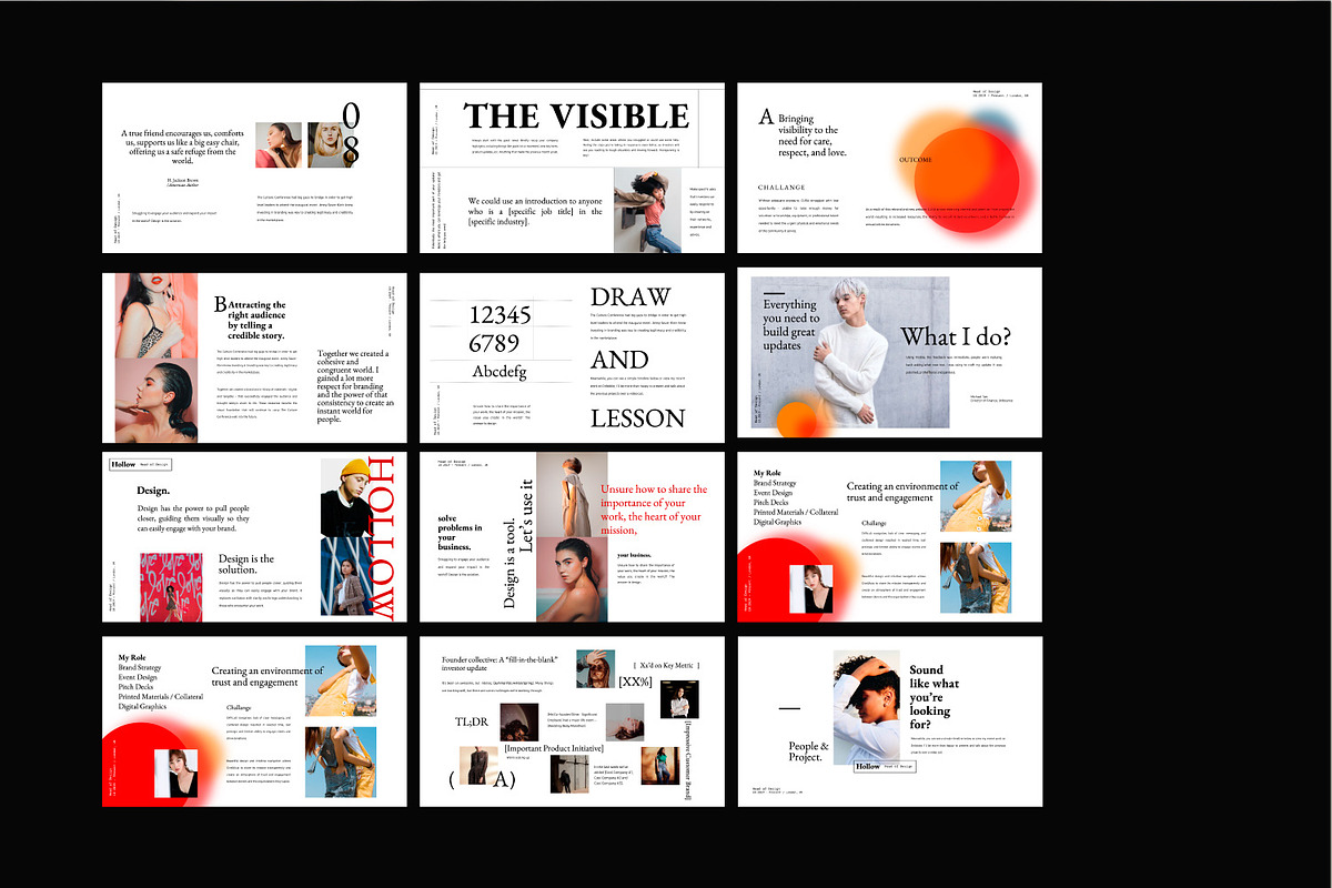 HOLLOW. - Keynote, a Presentation Template by Dirtytemp Studio (Photo 13 of 13)