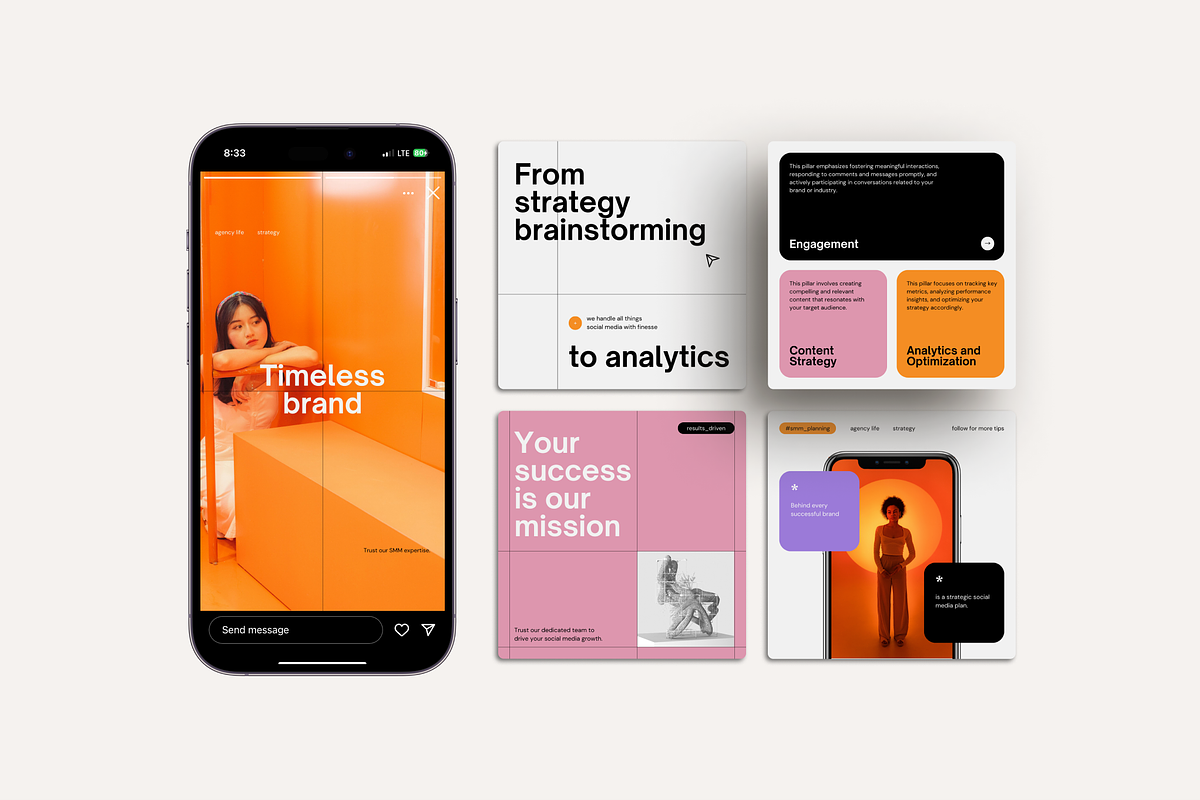 Digital Agency Social Media Kit, a Social Media Template by Karisma Studio (Photo 3 of 9)