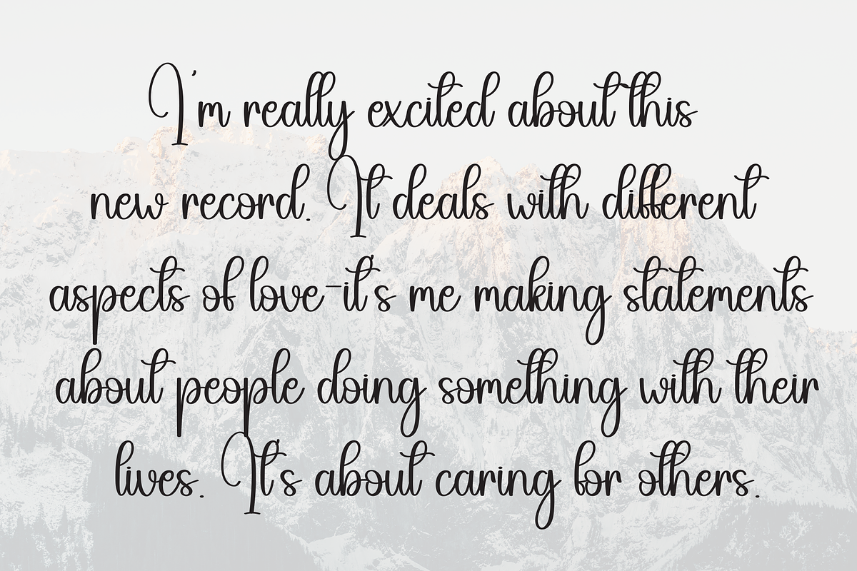 Birthday | Script Font, a Handwritten Font by Scratchones (Photo 6 of 9)