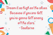 Back To School Monoline Font, a Handwritten Font by Densu Creative (Thumbnail 5 of 9)