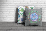 Hand drawn Succulents Clipart, an Illustration by Artemisia_Art (Thumbnail 5 of 6)