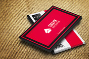 Corporate Business Card CM0001, a Business Card Template by annozio (Thumbnail 3 of 4)