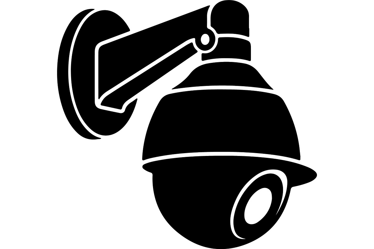 Security camera icons, a Technology Illustration by jahid234 (Photo 4 of 13)