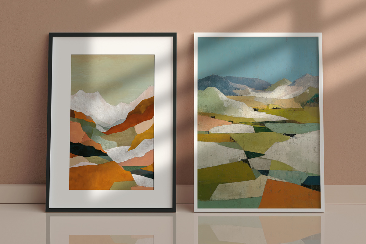 Abstract Landscape Illustration, a Decorative Illustration by Housui Patterns (Photo 8 of 12)