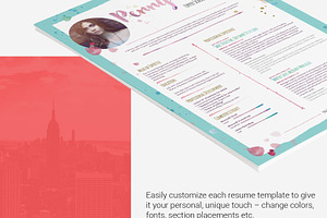 Resume Template Bellatrix