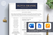 Editable Resume CV Template Design, a Resume Template by The Art of Resume (Thumbnail 1 of 9)