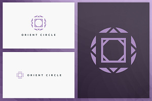 20 Circle Geometric Logos - Filled