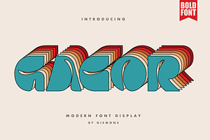 Gacor Font | Modern Display
