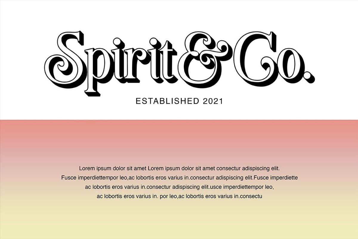 Heshanty 50% Discount, a Serif Font by Adam Azura (Photo 11 of 13)