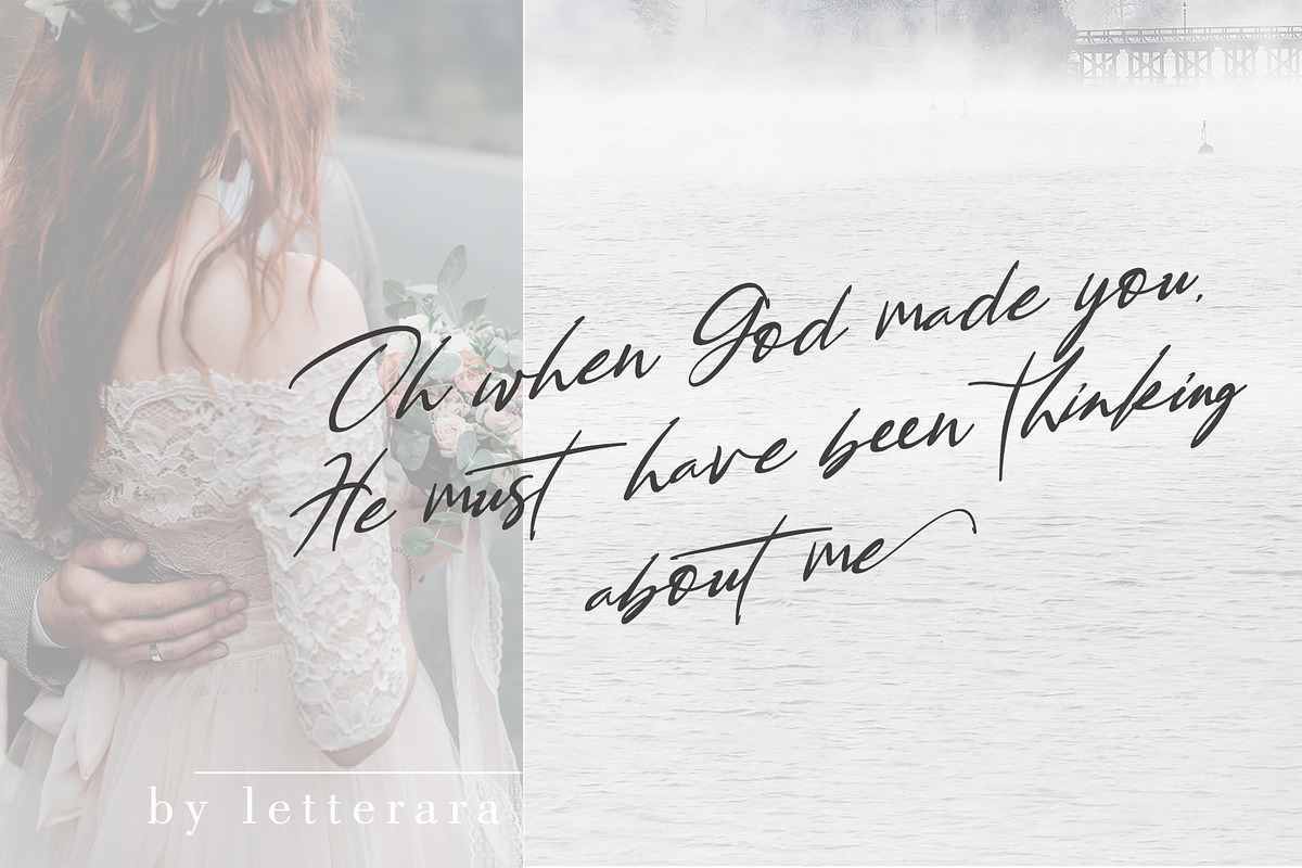 Bestowens Family, a Script Font by Letterara (Photo 2 of 16)
