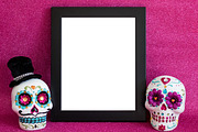 Candy Skull Mockup with Glitter, a Holiday Photo by kissandmockup (Thumbnail 2 of 2)