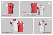 Branding Polo T-Shirt Mockup, a Merchandise Mockup by My Code Std (Thumbnail 1 of 6)