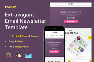 Eshop Email Marketing Template