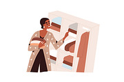 People taking care of clothes set, a Person Illustration by Good Studio (Thumbnail 10 of 10)