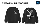 sweatshirt mockup, a Shirt Mockup by yalanois (Thumbnail 2 of 10)