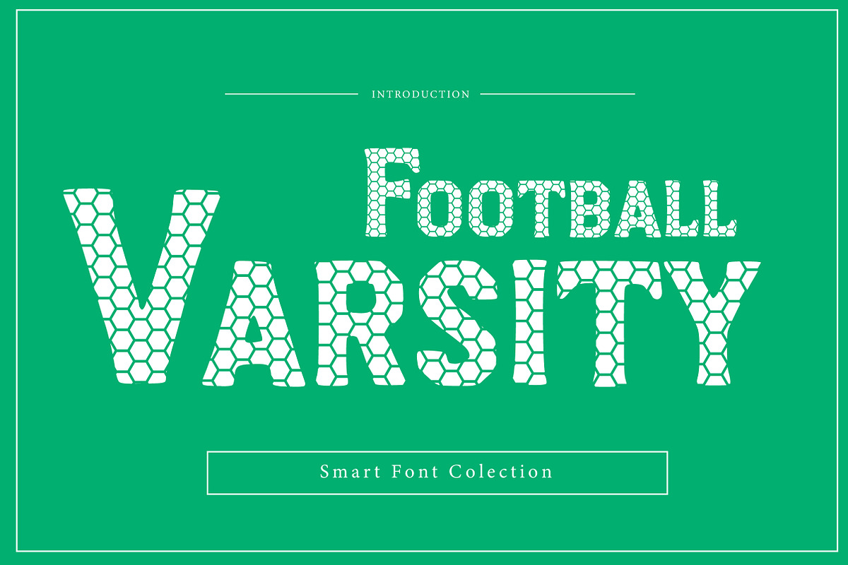 Football Varsity, a Sans Serif Font by Wow Magic (Photo 1 of 2)