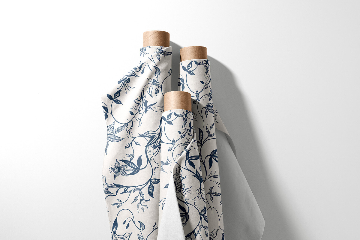 Toile de jouy vector  pattern, a Pattern Graphic by FleurArt (Photo 6 of 6)