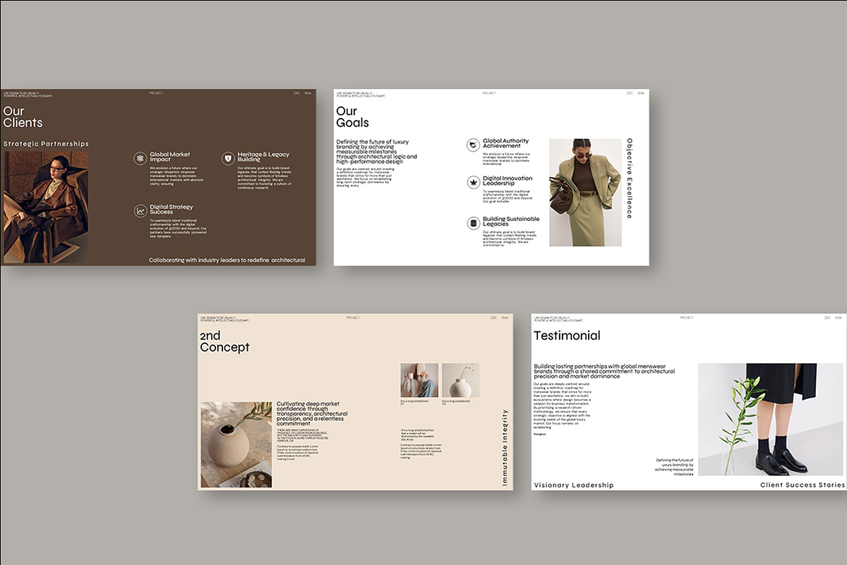 Slide Deck Presentation Template, a Presentation Template by Slide_Genius1 (Photo 7 of 10)