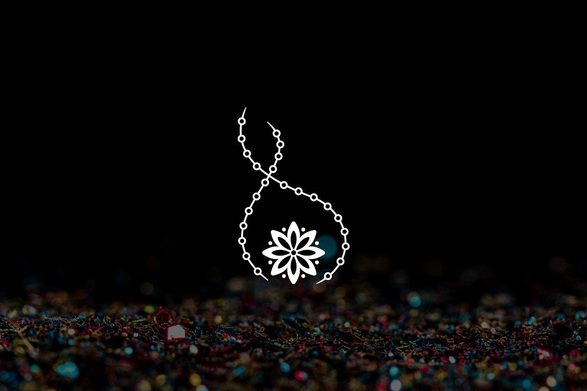 Minimalist Beads Flower Logo, a Branding & Logo Template by Luxury Logos (Photo 2 of 4)