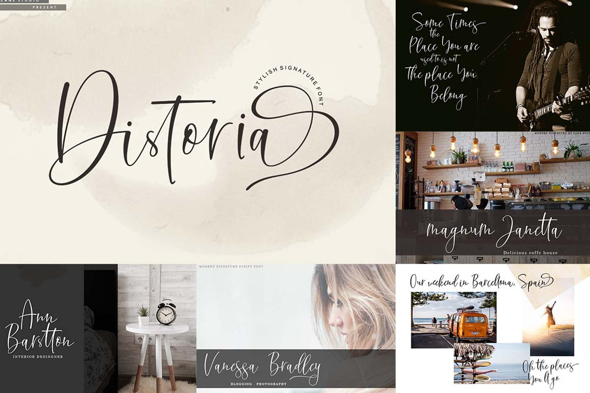 Font Collection Bundle, a Script Font by Zane Studio (Photo 15 of 21)