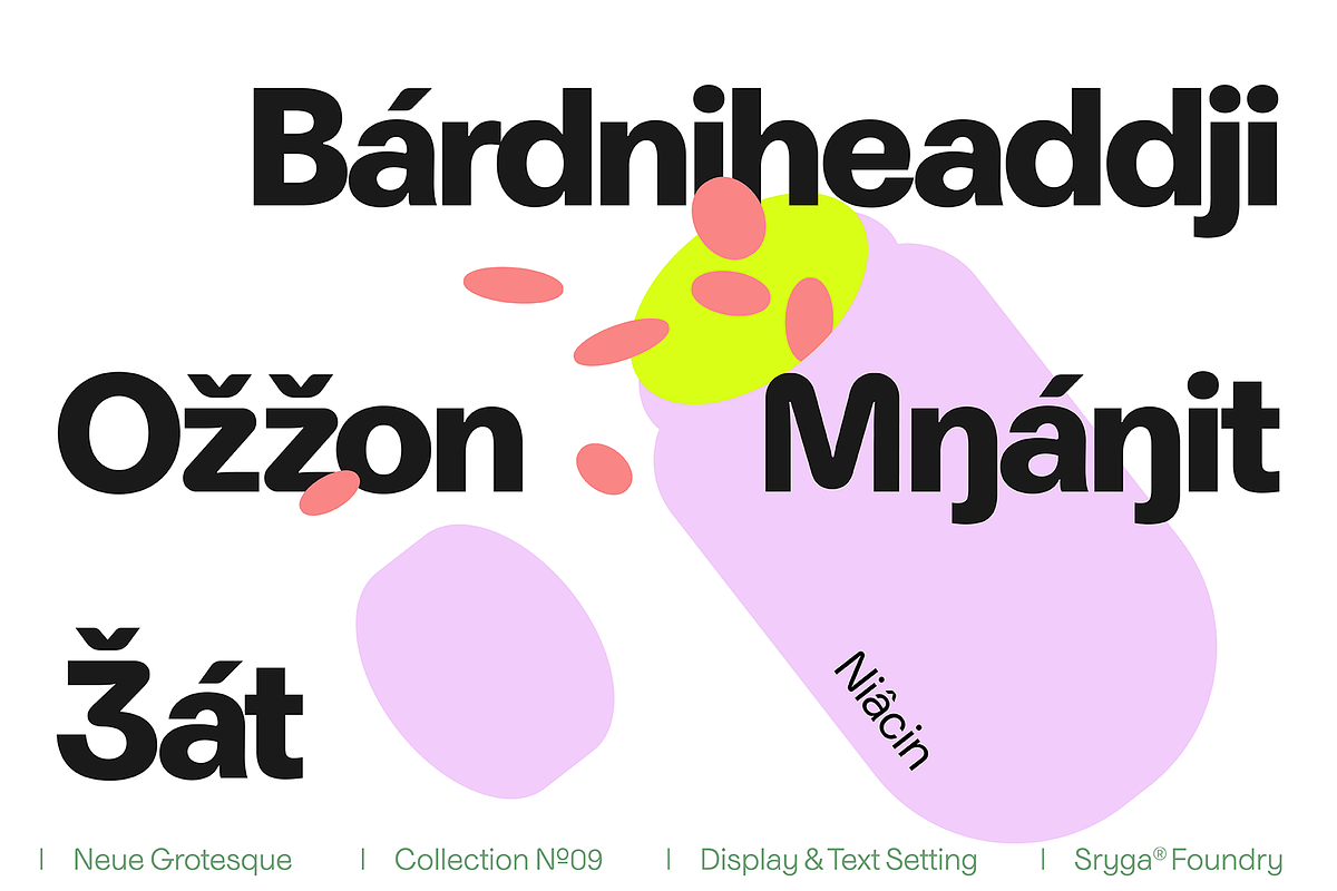 Niacin Quirky Fun Sans Variable Font, a Sans Serif Font by Sryga (Photo 9 of 10)