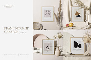 Frame mockup creator - part 1, a Print Template by Creatoom