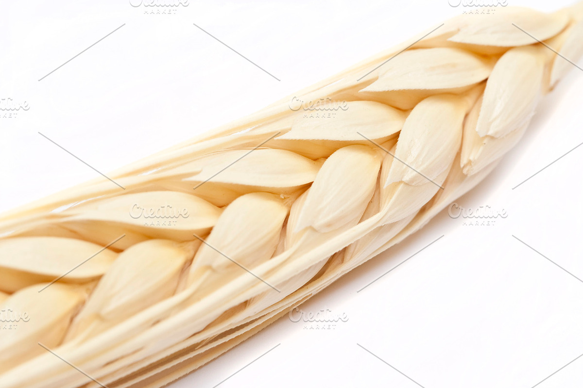 Wheat ears detail on white stock photo containing agricultural and agriculture, a Food & Drink Photo by Mexico stock images (Photo 2 of 2)