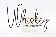 Whiskey | Script Font, a Handwritten Font by Scratchones (Thumbnail 1 of 7)