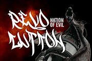 Dragon Brothers - Graffiti Font, a Blackletter Font by figuree studio (Thumbnail 4 of 10)
