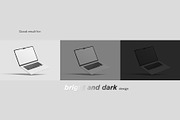 Laptop Mockups, a Mac Mockup by graphiccrew (Thumbnail 8 of 10)