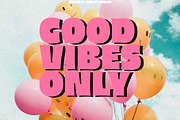 Crimson Cherry bold typeface, a Sans Serif Font by BilberryCreates (Thumbnail 10 of 16)