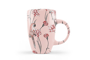 Kakapo, Luxury Floral Pattern