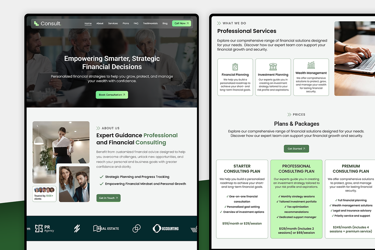 Accountant Wix Studio Website, a Wix Template by Kitteeh (Photo 13 of 20)