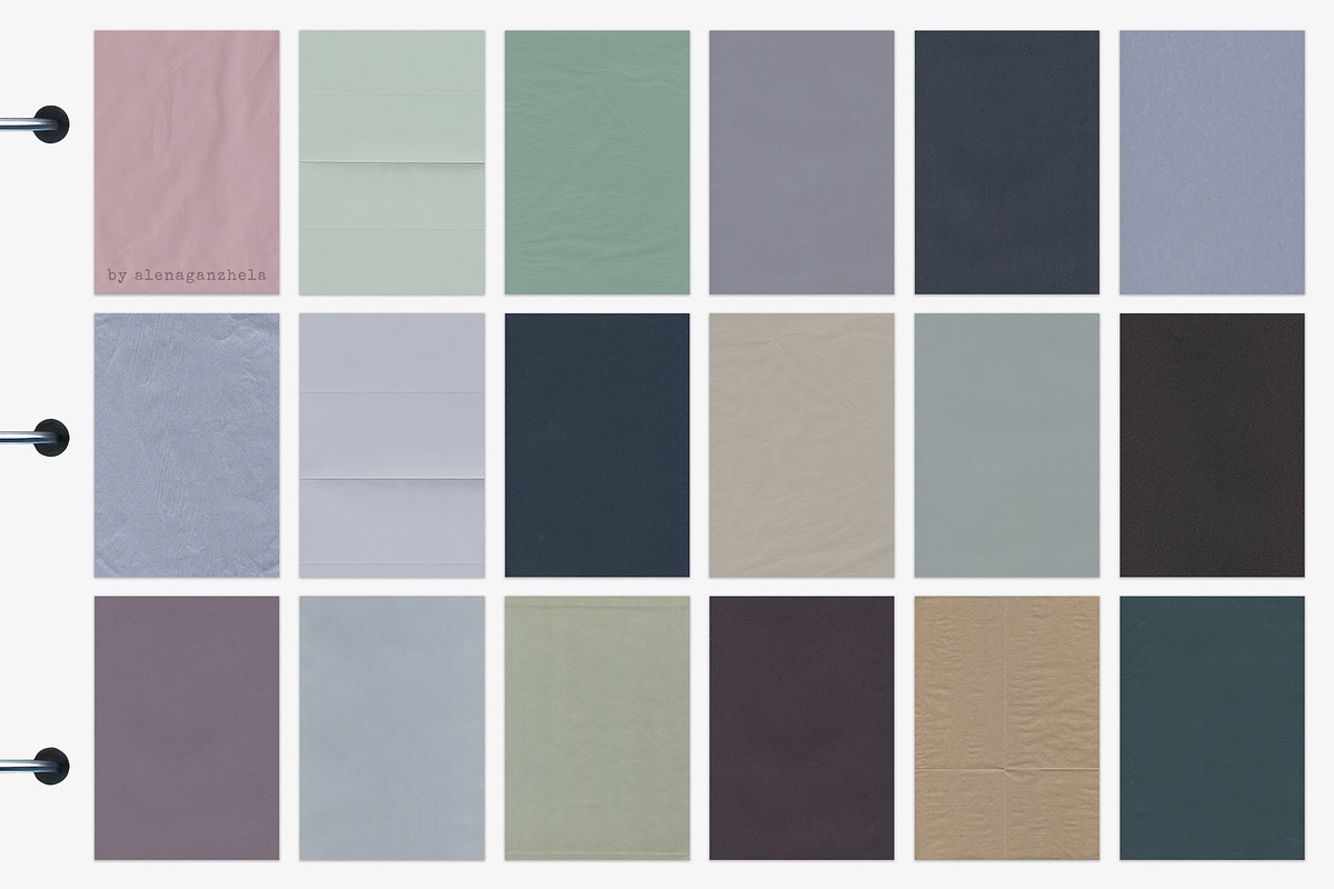 Muted Papers - real scanned textures, a Texture Graphic by alenaganzhela (Photo 9 of 10)