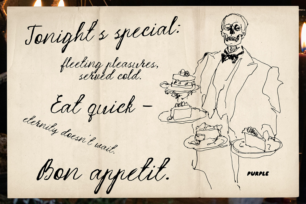 Ghostly Gala: Halloween Clipart, a Decorative Illustration by Purple (Photo 5 of 11)