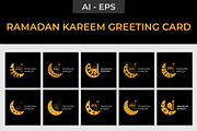 Ramadan Kareem Greeting Card, a Seasonal Illustration by Lakhan1998 (Thumbnail 1 of 6)