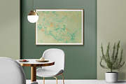Gold & Mint Green Backgrounds, a Background Graphic by Suna Kosem (Thumbnail 9 of 9)