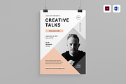Creative Event Poster, a Flyer Template by Leaflove (Thumbnail 1 of 5)