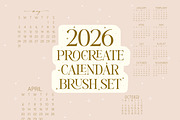 2026 Procreate Calendar Brush Set, a Brush Add-On by Sometimes Crafter Studio (Thumbnail 1 of 6)