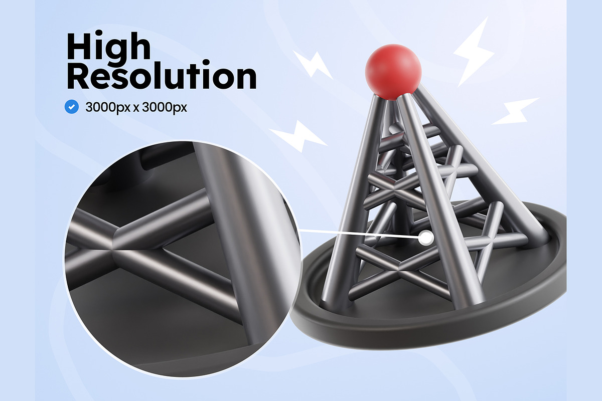 Podcast 3D Icons, an Object 3D Model by Rakata Studio (Photo 3 of 7)