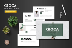 Gioca - Google Slide Template