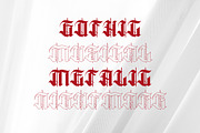 Nokrusa - Gothic Blackletter Font, a Blackletter Font by Dhabee (Thumbnail 15 of 16)