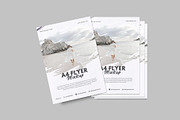 A4 Flyer Mockup, a Flyer Template by Graphiculon (Thumbnail 3 of 11)