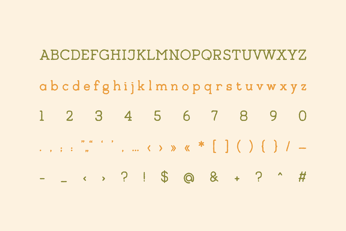 Typetopia Eroded Serif Typeface, a Handwritten Font by alpercakici (Photo 17 of 17)