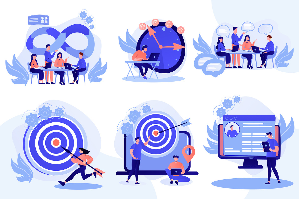 Premium Flat Business Illustration, a Work Illustration by Raytas Studio (Photo 7 of 8)