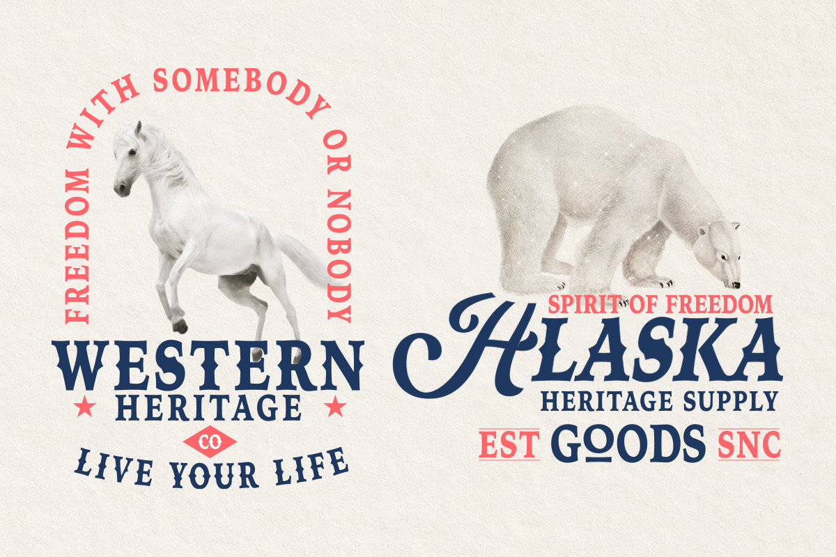Neue Yokarto - Vintage Pair Font, a Slab Serif Font by Kereatype (Photo 10 of 11)