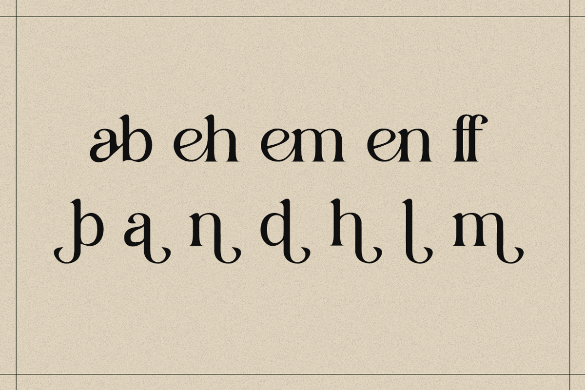 Vagabon Mighten- Display Serif Font, a Serif Font by RockboyStd (Photo 11 of 12)