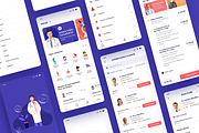 Doctor Appointment - Complete UI Kit, an App Template by Ragul Creates (Thumbnail 3 of 7)